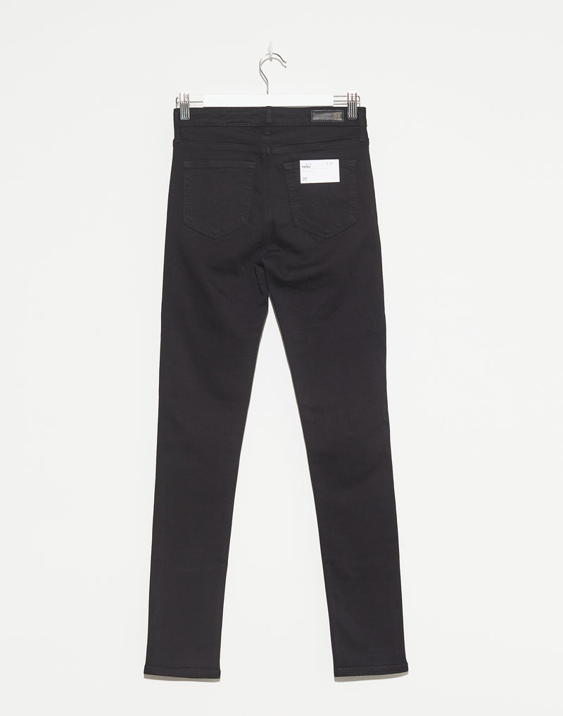 Super Black Mid-Rise Prima Jeans