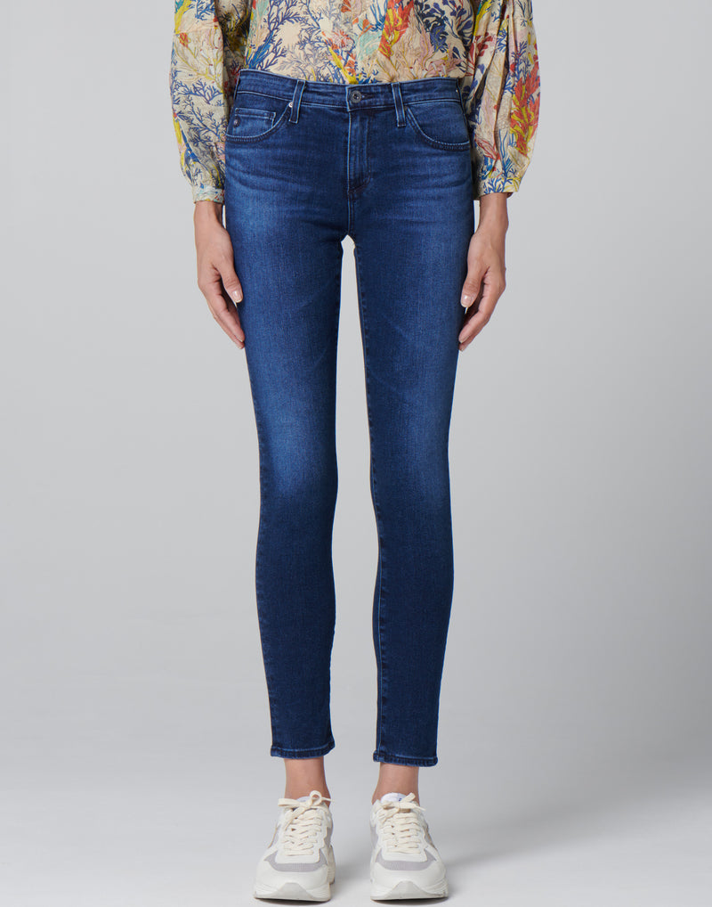Casablanca Legging Ankle Mid-Rise Jeans