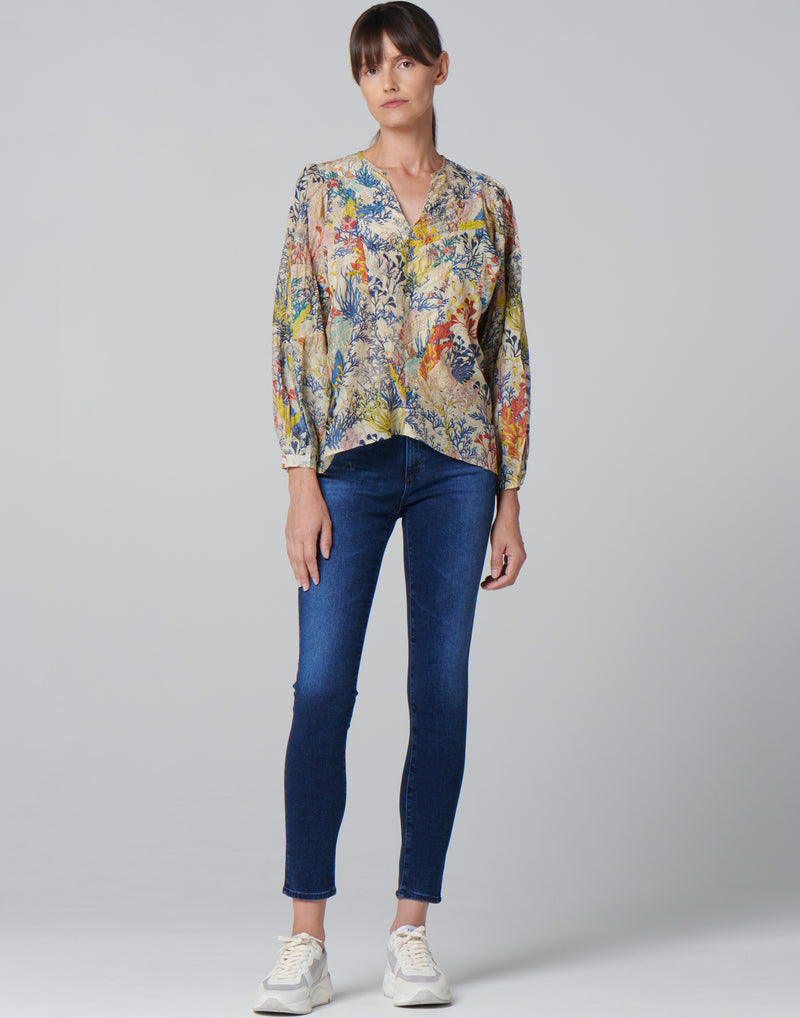 Casablanca Legging Ankle Mid-Rise Jeans