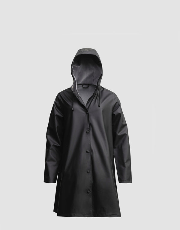 Black Lightweight Mosebacke Raincoat