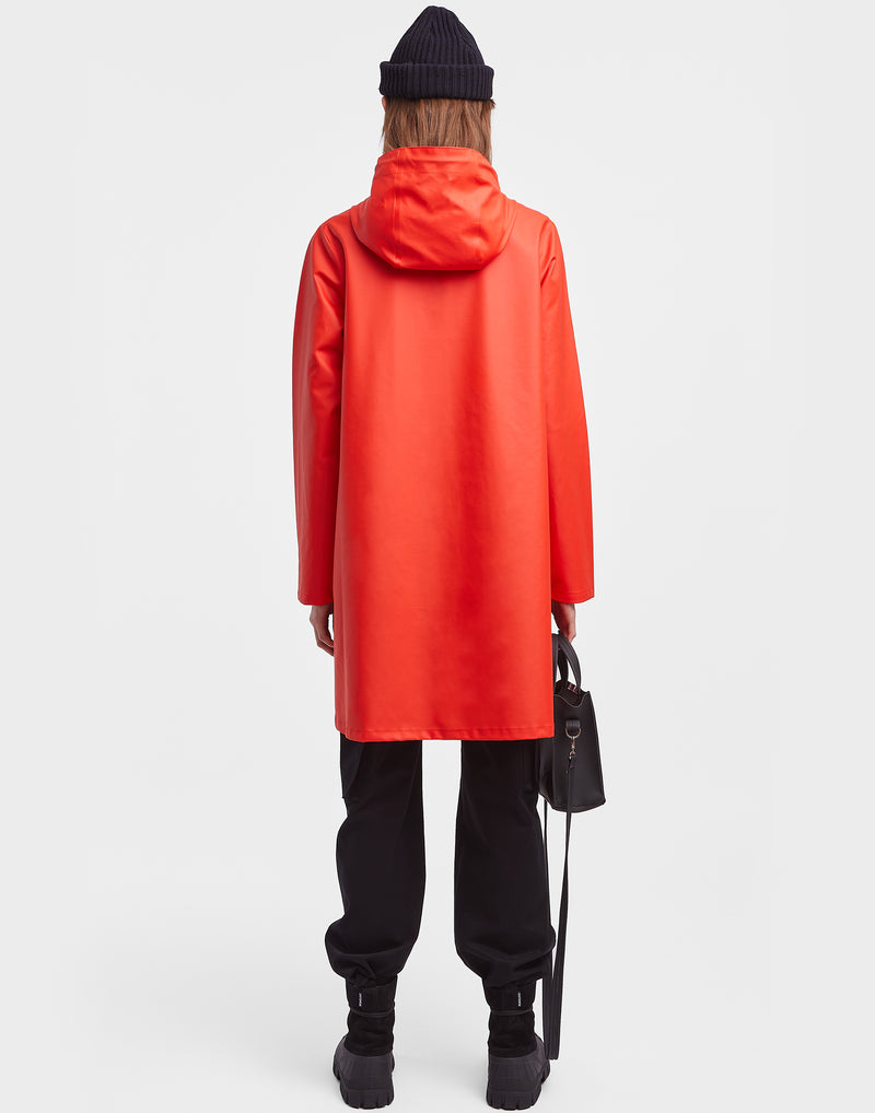 Faded Red Lightweight Mosebacke Raincoat