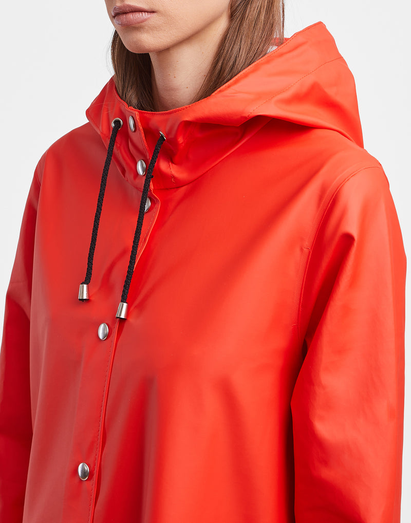 Faded Red Lightweight Mosebacke Raincoat