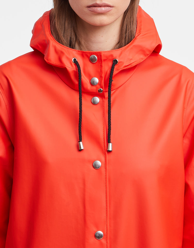 Faded Red Lightweight Mosebacke Raincoat