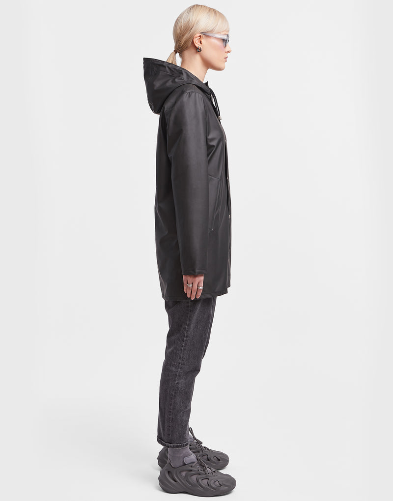 Black Lightweight Stockholm Raincoat